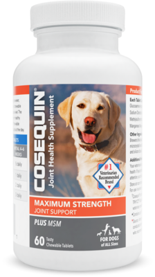 Cosequin Maximum Strength Plus MSM Chewable Tablets
