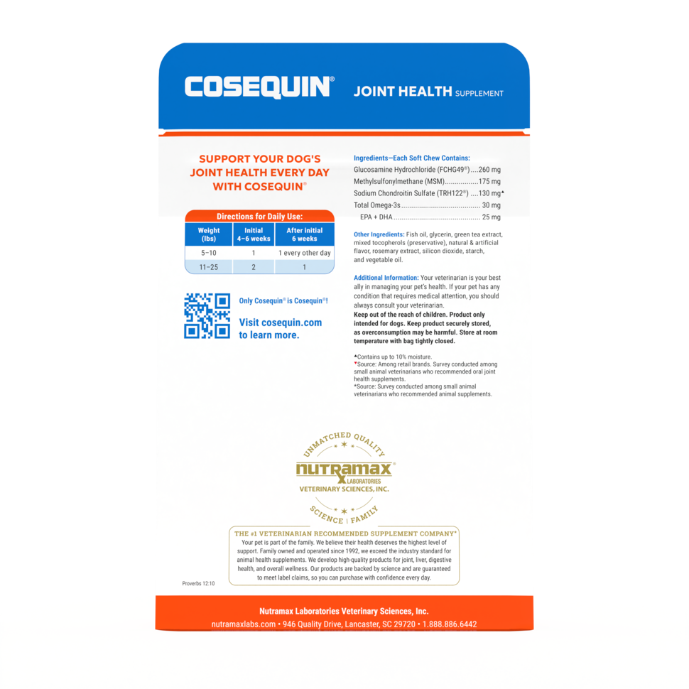 Cosequin® for Small Dogs Soft Chews