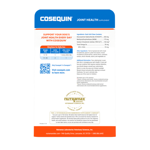 Cosequin® for Small Dogs Soft Chews